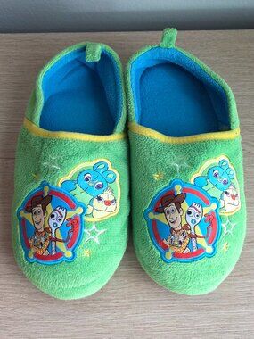 Disney Toy Story Slippers Kids Size 13/1 Woody Forky Plush